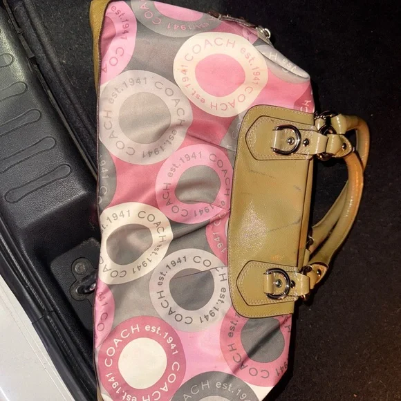 Coach Multicolor Signature Tote Bag - Picture 2 of 3